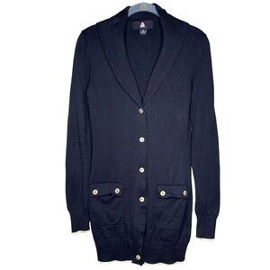 Brooks Brothers cardigan sweater navy blue supima cotton men’s size xs nautical